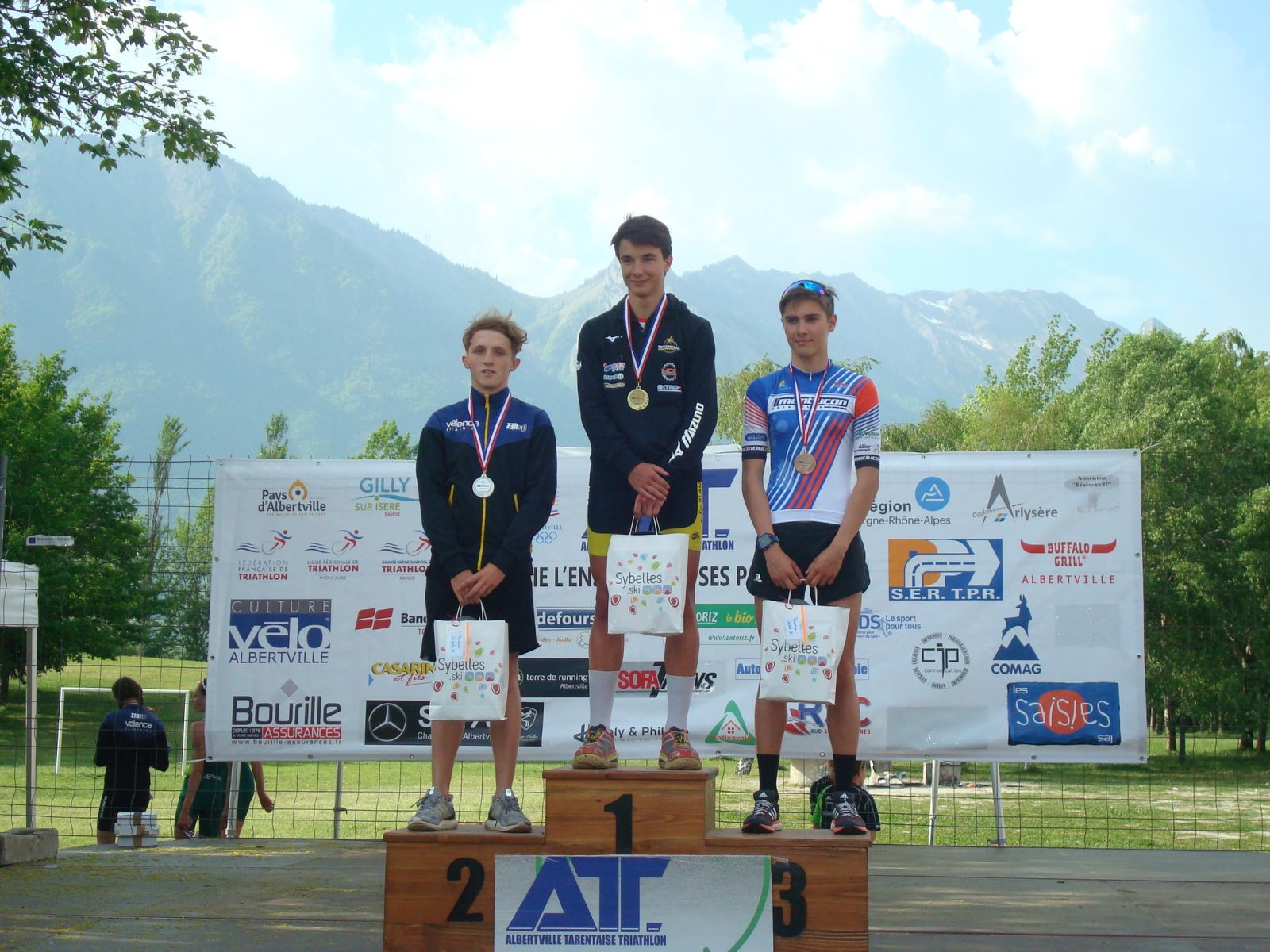 Podium: Eymeric 1er Cadet